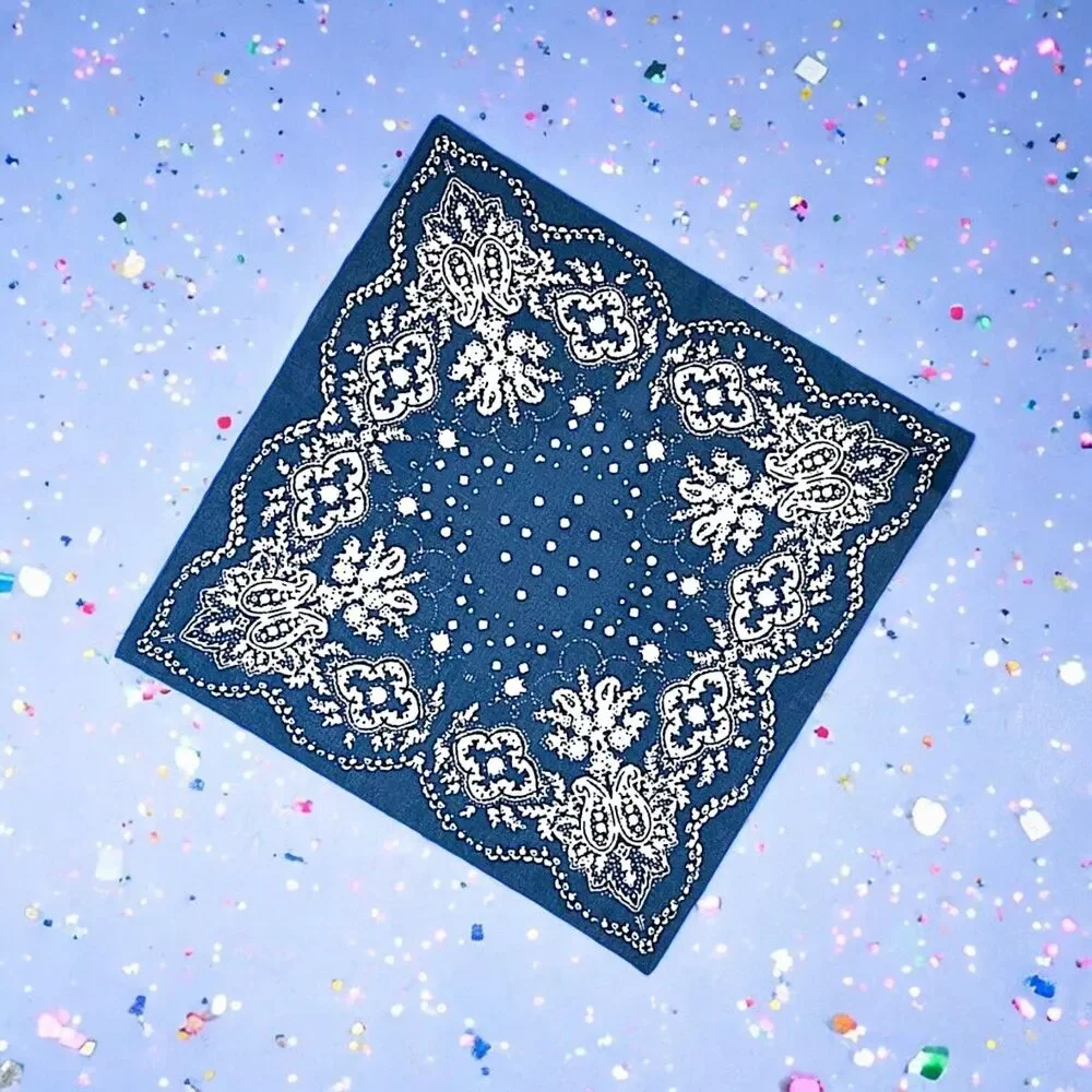 Frye bandana blue